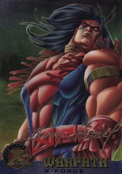 1995 Ultra X-Men Chromium #24 Warpath Front