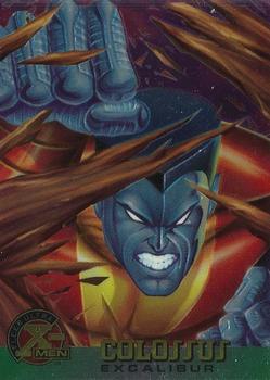 1995 Ultra X-Men Chromium #25 Colossus Front