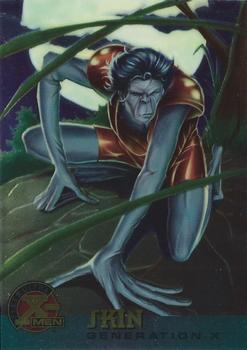 1995 Ultra X-Men Chromium #36 Skin Front