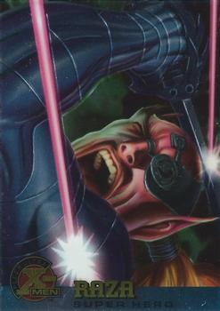 1995 Ultra X-Men Chromium #57 Raza Front