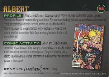 1995 Ultra X-Men Chromium #58 Albert Back