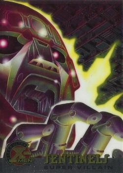 1995 Ultra X-Men Chromium #75 Sentinels Front