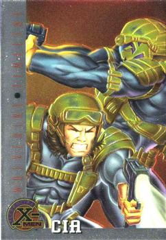 1995 Ultra X-Men Chromium #81 CIA Front