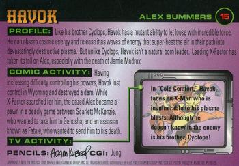 1996 Fleer X-Men #15 Havok Back