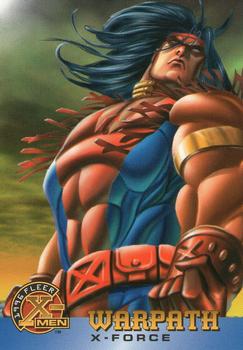 1996 Fleer X-Men #24 Warpath Front