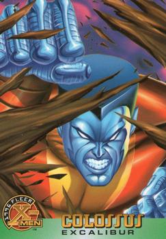 1996 Fleer X-Men #25 Colossus Front