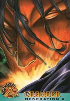 1996 Fleer X-Men #30 Chamber Front