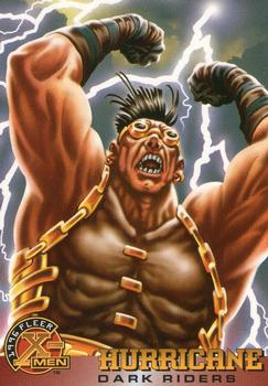 1996 Fleer X-Men #46 Hurricane Front