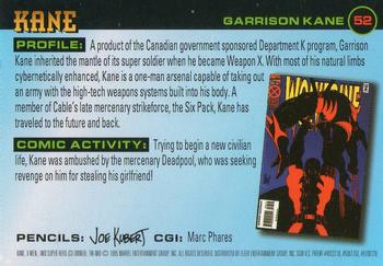 1996 Fleer X-Men #52 Kane Back