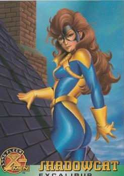 1996 Fleer X-Men #28 Shadowcat Front