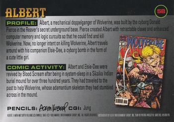 1996 Fleer X-Men #58 Albert Back