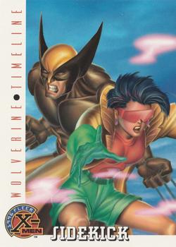 1996 Fleer X-Men #85 Sidekick Front