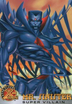 1996 Fleer X-Men #71 Mr. Sinister Front