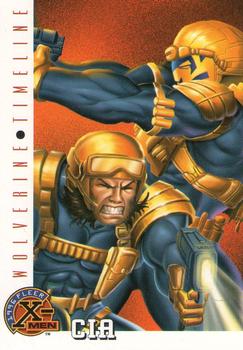 1996 Fleer X-Men #81 CIA Front