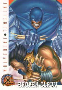 1996 Fleer X-Men #88 Broken Claws Front