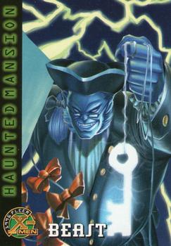 1996 Fleer X-Men #90 Beast Front