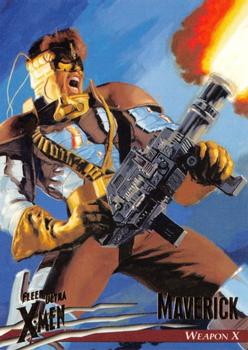 1996 Ultra X-Men Wolverine #3 Maverick Front