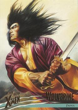 1996 Ultra X-Men Wolverine #28 Wolverine Front