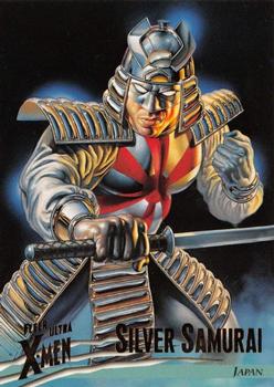 1996 Ultra X-Men Wolverine #30 Silver Samurai Front