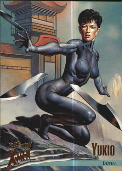 1996 Ultra X-Men Wolverine #34 Yukio Front