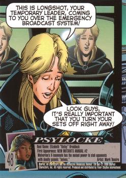 Marvel Comics X-Men "PSYLOCKE" #96 Trading Card Fleer 96