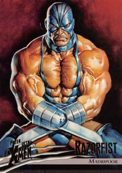 1996 Ultra X-Men Wolverine #49 Razorfist Front