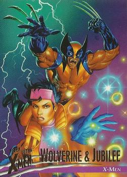 1996 Ultra X-Men Wolverine #81 Wolverine & Jubilee Front