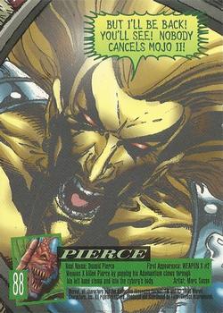 1996 Ultra X-Men Wolverine #88 Pierce Back