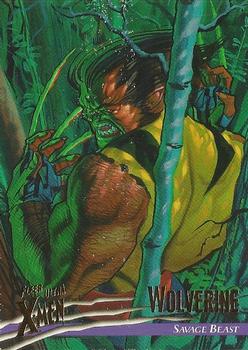 1996 Ultra X-Men Wolverine #91 Wolverine Front