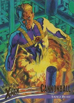 1996 Ultra X-Men Wolverine #92 Cannonball Front