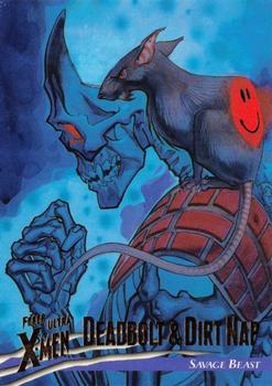 1996 Ultra X-Men Wolverine #94 Deadbolt & Dirt Nap Front
