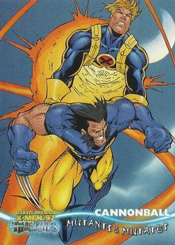 1997 Fleer/SkyBox X-Men '97 Timelines #7 Cannonball Front