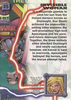 1997 Fleer/SkyBox X-Men '97 Timelines #25 Invisible Woman Back