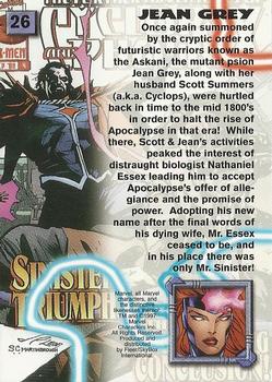 1997 Fleer/SkyBox X-Men '97 Timelines #26 Jean Grey Back