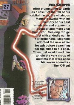 1997 Fleer/SkyBox X-Men '97 Timelines #27 Joseph Back