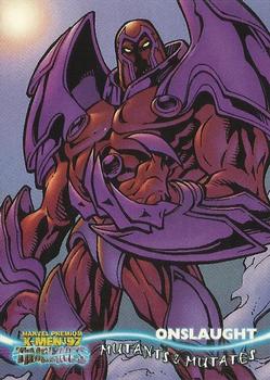 1997 Fleer/SkyBox X-Men '97 Timelines #35 Onslaught Front