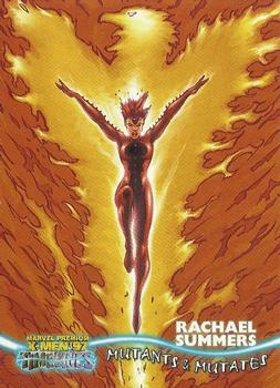 1997 Fleer/SkyBox X-Men '97 Timelines #40 Rachael Summers Front