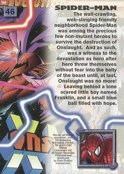 1997 Fleer/SkyBox X-Men '97 Timelines #46 Spider-Man Back