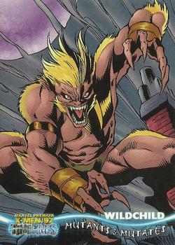 1997 Fleer/SkyBox X-Men '97 Timelines #52 Wildchild Front