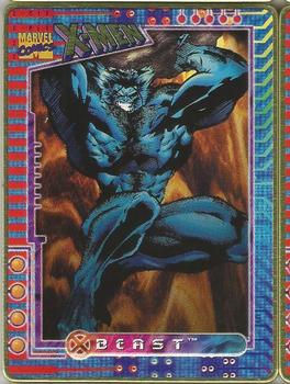 1996 Metallic Impressions X-Men #6 Beast Front