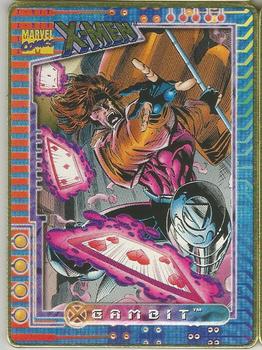 1996 Metallic Impressions X-Men #9 Gambit Front