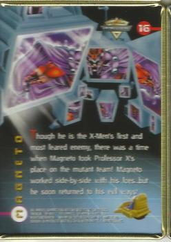 1996 Metallic Impressions X-Men #16 Magneto Back