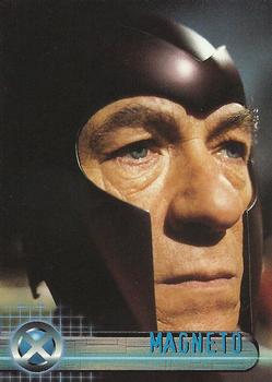 2000 Topps X-Men The Movie #3 Magneto Front