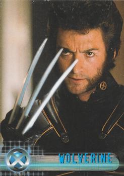 2000 Topps X-Men The Movie #6 Wolverine Front