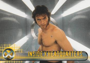 2000 Topps X-Men The Movie #28 Inside X Headquarters Front