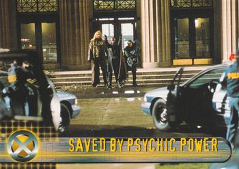 2000 Topps X-Men The Movie #48 Saved by Psychic Power Front