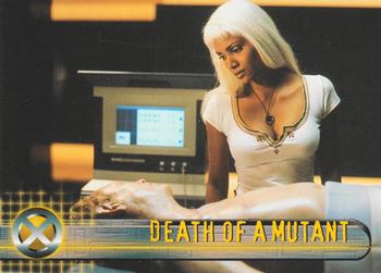 2000 Topps X-Men The Movie #49 Death of a Mutant Front