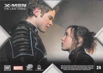 2006 Rittenhouse XIII: X-Men The Last Stand #24 Movie Action Card Back