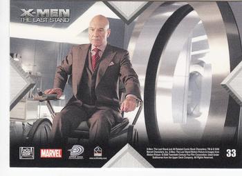 2006 Rittenhouse XIII: X-Men The Last Stand #33 Movie Action Card Back