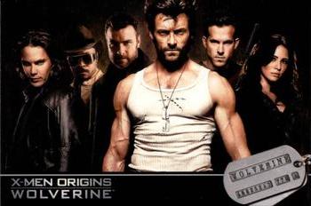 2009 Rittenhouse X-Men Origins: Wolverine #01 X-Men Origins: Wolverine features Hugh Jackman Front